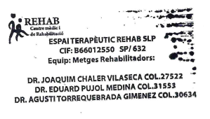 ESPAI TERAPEUTIC REHAB SLP